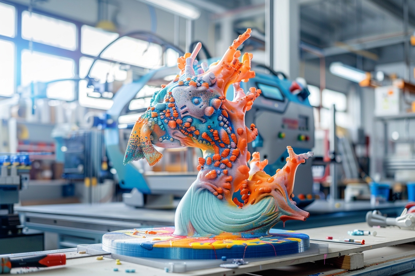 Comment la peinture impression 3D influence-t-elle l’industrie de la fabrication?